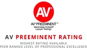 AV Preeminent Rating Badge