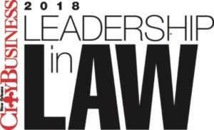 2018 CityBusiness Leadership in Law Award